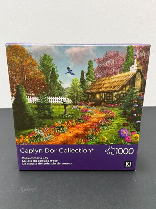 KI Other - Caplyn Dor Collection jigsaw puzzle 🔴3/$25🔴Midsummer Joy 1000 piece